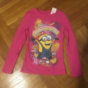 NEW! Despicable Me Minion Glitter Shirt